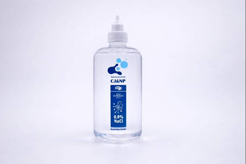 Sterilization Saline Solution with Nano Siler