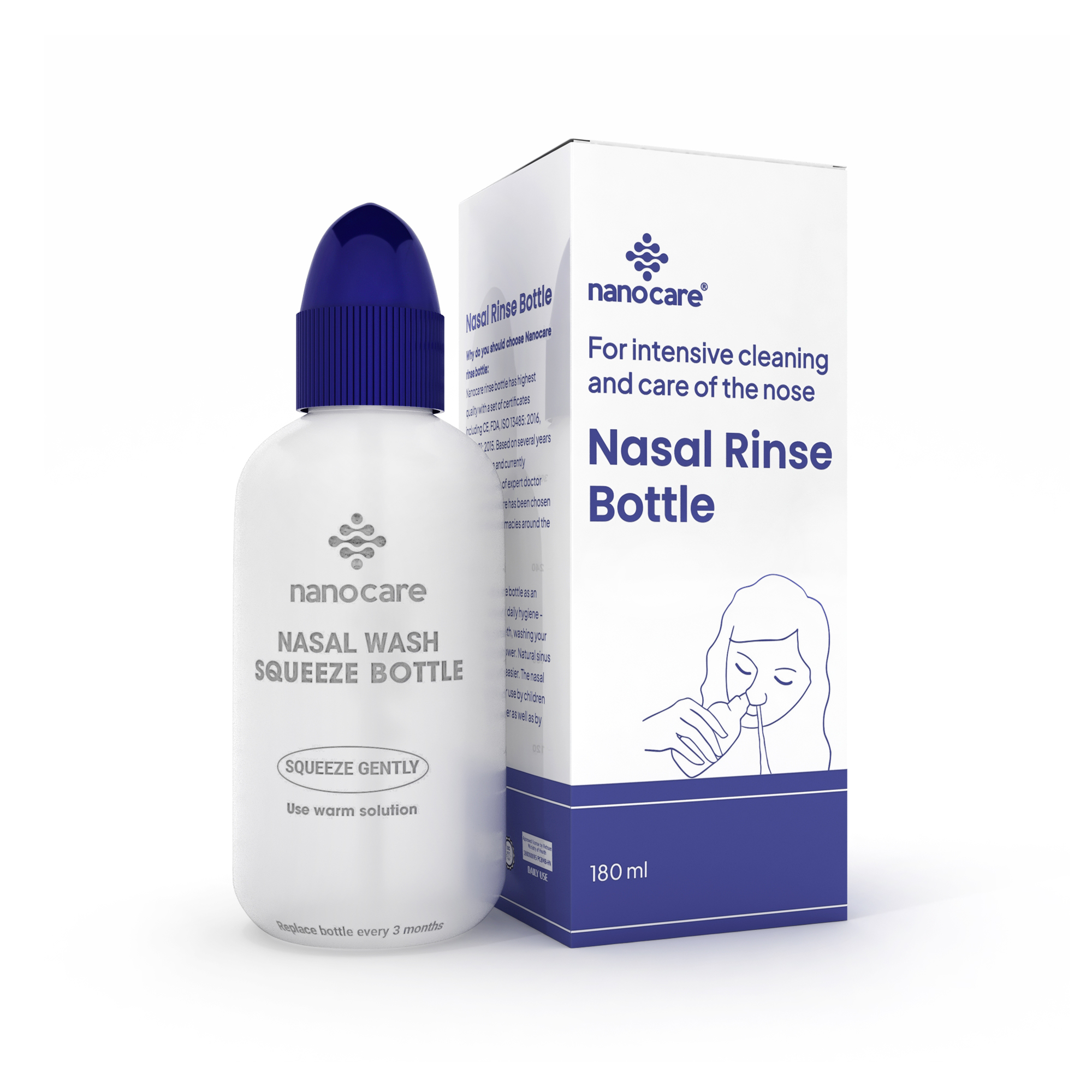 Nasal Rinse Kit ver 1 (180ml/250ml/300ml)